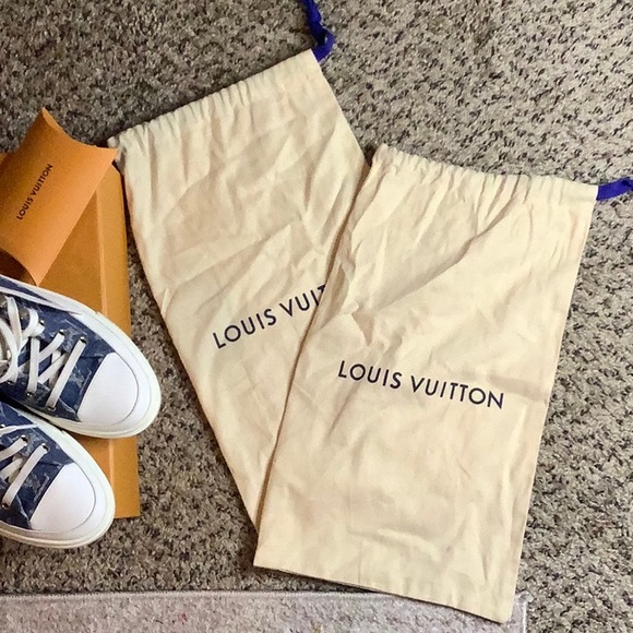 ♟️ Louis Vuitton Denim Stellar Sneaker ♟️ - Picture 12 of 14